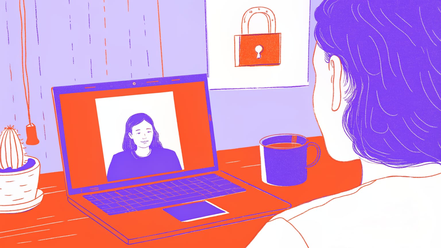 Telehealth operator at laptop with locked dashboard and comparison tabs open late at night
